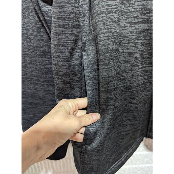 Greg Norman Men's Gray Full Zip Front Water Resistant Sweatshirt Large - Picture 4 of 8